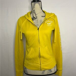 Y2K Yellow Hollister Women's Hoodie